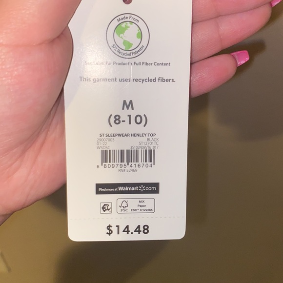 Secret Treasures Oversized Long Sleeve Top - Picture 5 of 5